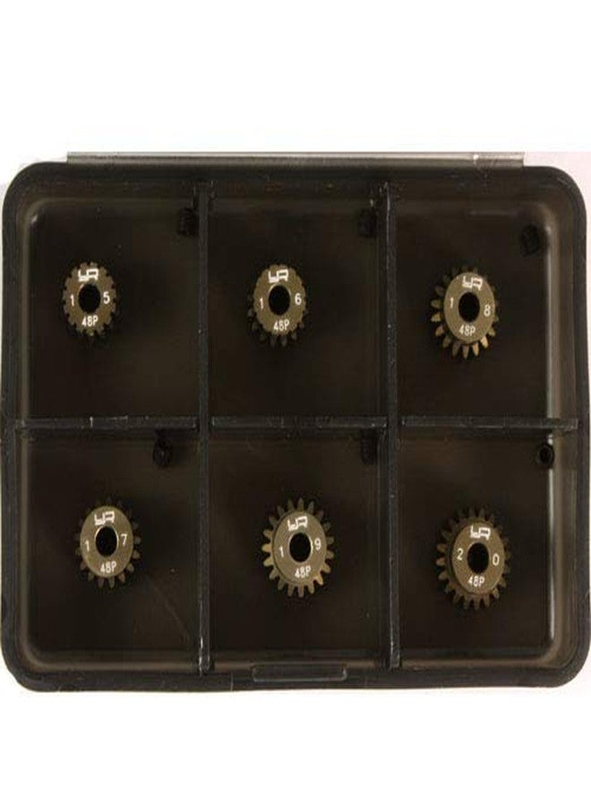 Yeah Racing MG-48027-032 Pinion Gear Super Hard Combo Set (48P 27T-32T) 6pcs - Image 3